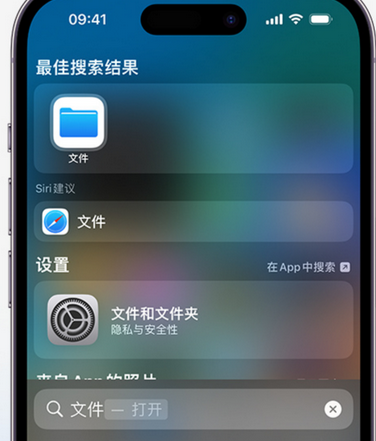 毛道乡apple维修中心分享iPhone文件应用中存储和找到下载文件 