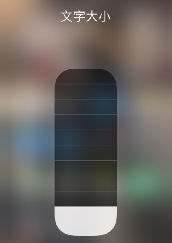 毛道乡苹果手机维修分享小技巧：在 iPhone 控制中心快速调节字体大小 